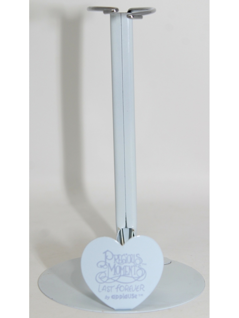 VTG Precious Moments Last Forever by Applause 1985 Doll Stand White Adjustable